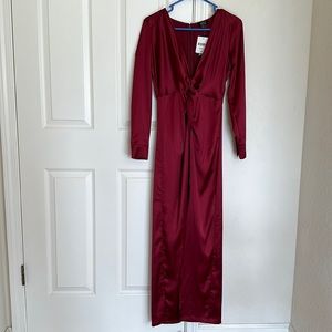 Privy Burgundy Dress